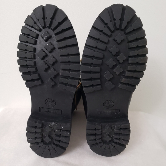 Timberland Men's work Brown Leather Boots waterproof size: 12 M - Picture 4 of 9